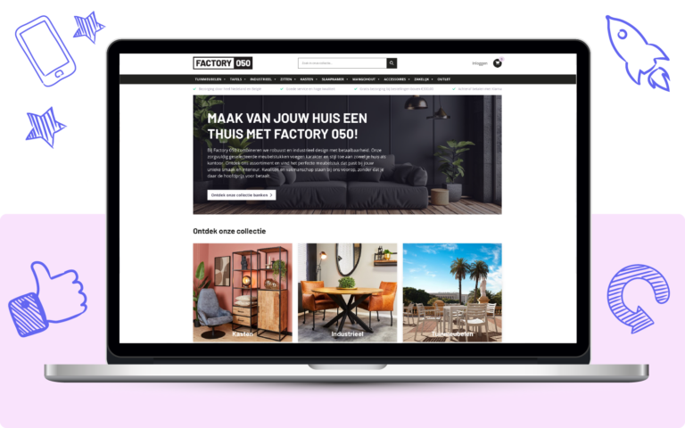 Webshop Factory050 door TheNewBrand