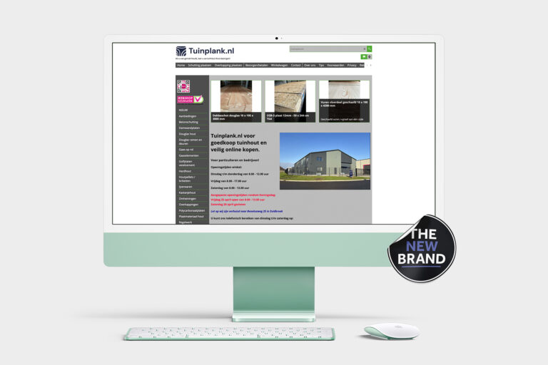 Webshop Tuinplank.nl Oude opzet