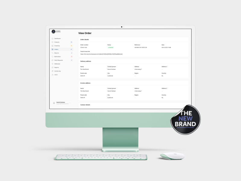 Picqer Fulfilment Portal, overzicht