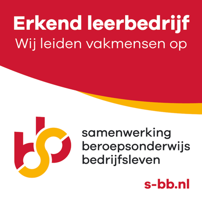 Erkend leerbedrijf: Samenwerkingsorganisatie Beroepsonderwijs Bedrijfsleven (SBB)